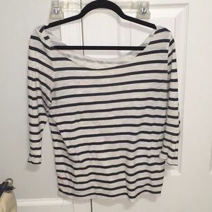 Stripped corduroy shirt